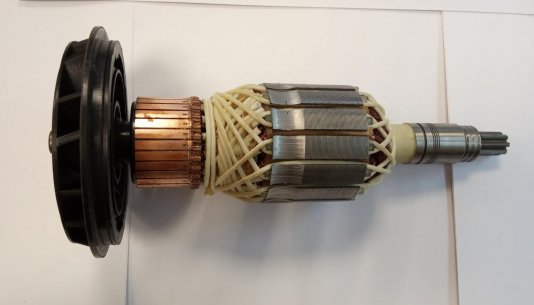 Якорь (ротор) для отбойного молотка Bosch GBH/GSH 11 DE (аналог 1614011072)